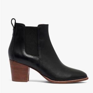 Madewell 8.5 Black Leather “Regan” Chelsea Boot